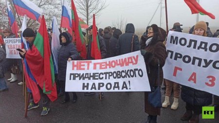 Transnistrenii protesteaza, iar Lavrov acuza Chisinaul de folosirea crizei <span style='background:#EDF514'>ENERG</span>etice pentru a forta solutii