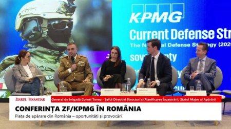 Conferinta ZF | Generalul de brigada Cornel Tonea: Presiunea in achizitiile militare vine din jos in sus. Este important ca echipamentul pe care il pui in mainile unui om sa ii ofere incredere