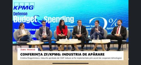 Conferinta ZF | Colonelul ing. Mihaita Petre, Directia Generala pentru Armament: Anul acesta, lansam 10 programe de inzestrare, doua cu impact semnificativ pentru structurile de forta