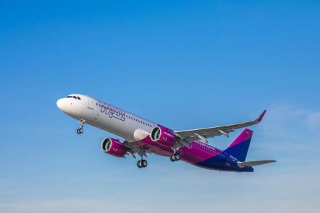 Wizz Air a transportat aproape 63 de milioane de pasageri in 2024, din care 13 milioane in Romania