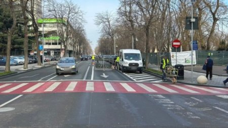 Primaria Constanta instaleaza un sistem de semaforizare inteligent la intersectia bulevardului Tomis cu strada Stefan cel Mare