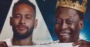 Punct si de la capat: Neymar, pe urmele lui Pelé. Va purta numarul 10 la Santos