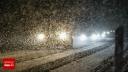 Au inceput ninsorile. Drumarii intervin pe Transfagarasan. Cod galben in mai multe judete | VIDEO