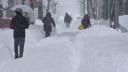 A nins 12 ore continuu si stratul de zapada a atins 120 de cm, pe insula japoneza Hokkaido