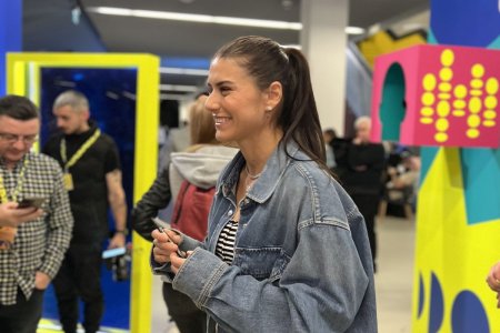 Sorana Cirstea, interactiune cu fanii in BTarena: 