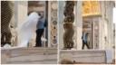 Haos la Vatican, provocat de un roman. Este acuzat de vandalizarea altarului Bazilicii Sfantul Petru (video)