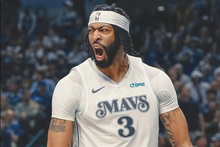 Ghinion teribil pentru Anthony Davis, accidentat la debutul pentru <span style='background:#EDF514'>DALLAS</span> Mavericks! » A facut show in partida cu Houston Rockets