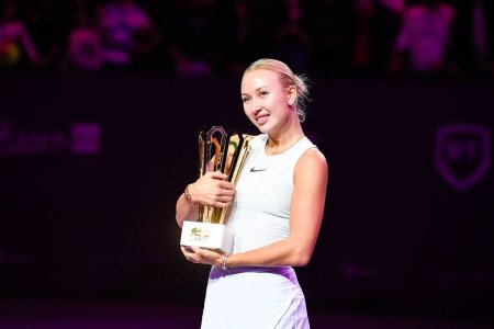 Cine nu risca, nu bea sampanie » Cum a reusit Anastasia Potapova sa revina dupa setul pierdut si sa castige Transylvania Open