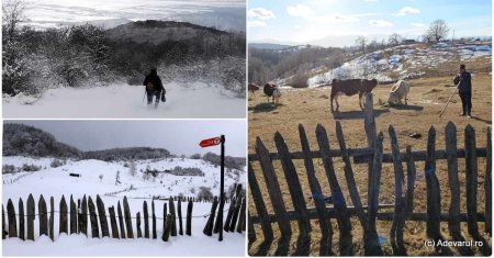 Drumul din Romania care iarna se transforma intr-un taram de poveste. Este mai putin frecventat de turisti si ascunde peisaje spectaculoase