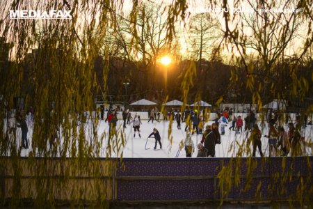 Ger si ceata in Bucuresti. Temperatura scade pana la -8 grade in urmatoarele zile