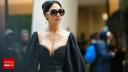 Nicole Scherzinger, aparitie indrazneata la New York Fashion Week. Decolteul ei a atras toate privirile. GALERIE FOTO