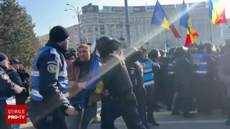 Creste numarul dosarelor penale dupa protestul din 10 februarie. Anuntul Jandarmeriei