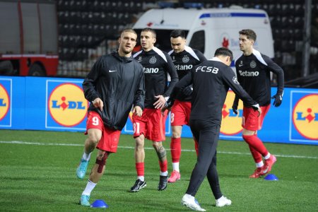 FCSB schimba liniile la meciul din Superliga » Cu gandul la returul cu PAOK, Becali a cerut odihnirea <span style='background:#EDF514'>TITULARI</span>lor