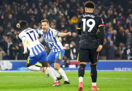 Cosmarul de pe Amex » Chelsea a fost demolata de Brighton si risca sa piarda locul 4 din <span style='background:#EDF514'>PREMIER LEAGUE</span>