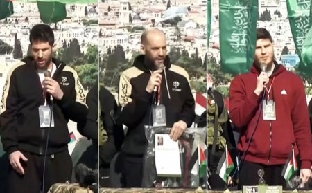 Cine sunt cei trei ostatici israelieni eliberati sambata de Hamas: 