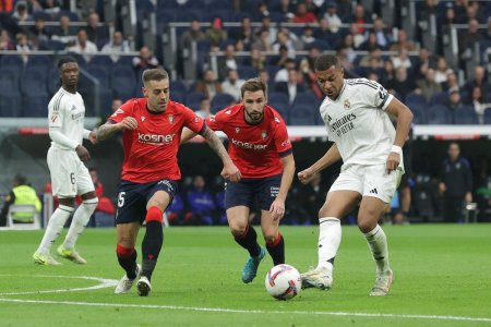 Osasuna - Real Madrid, meci din etapa #24 in La Liga » Echipe probabile + cele mai tari cote