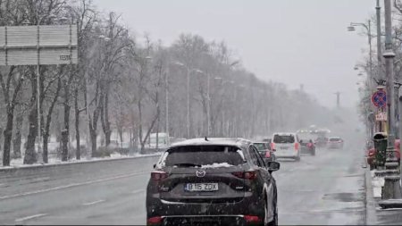 Brigada Rutiera le spune soferilor cum sa circule dupa ce a nins: 