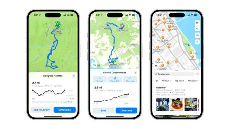 Apple Maps urmeaza modelul Google Maps: Ce schimbari pregateste compania