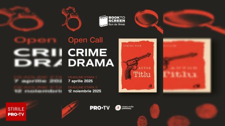 Curtea Veche Publishing organizeaza concursul de manuscrise crime drama. Castigatorul va fi anuntat la Gaudeamus Bucuresti