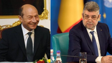 Atac dur al lui Traian Basescu la adresa premierului Ciolacu: Sa plece imediat. Functia de premier e <span style='background:#EDF514'>O PAL</span>arie prea mare pentru el