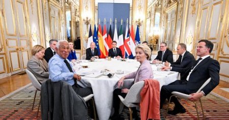 Concluziile summit-ului de la Paris. UE se <span style='background:#EDF514'>ANGAJEAZA</span> sa sporeasca cheltuielile pentru aparare pentru a asigura securitatea Ucrainei