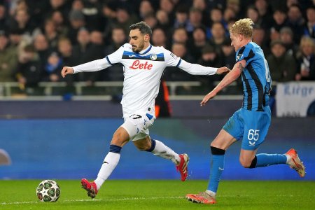 Atalanta - Club Brugge, pentru un loc in optimile Champions League. <span style='background:#EDF514'>ECHIPELE</span> probabile