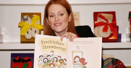 Administratia Trump a interzis in scoli o carte pentru copii scrisa de actrita Julianne Moore despre o fetita cu pistrui