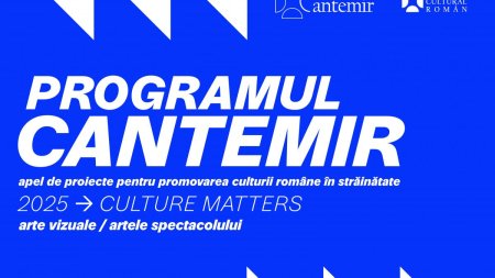 Cultura conteaza! ICR lanseaza finantarile nerambursabile pentru arta vizuala si artele spectacolului: Programul Cantemir 2025