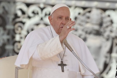 Papa Francisc, vizitat la spital de Giorgia Meloni