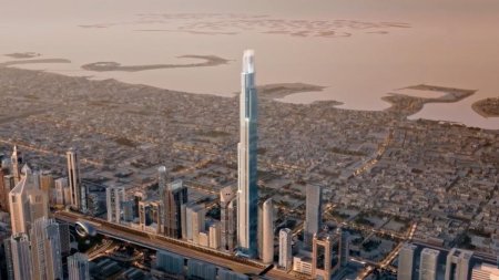 Dubai va ocupa si locul 2 in topul celor mai inalte cladiri din lume. Cum arata Burj Azizi, <span style='background:#EDF514'>TURNUL</span> care va bate 5 recorduri mondiale