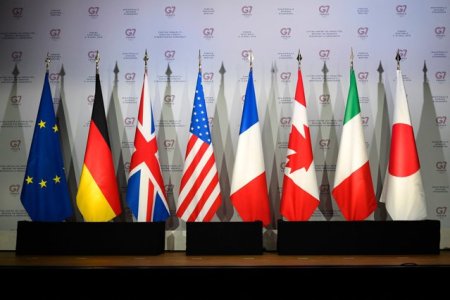 SUA se opun numirii Rusiei drept agresor intr-o declaratie a G7. Trump ar vrea indulcirea limbajul la <span style='background:#EDF514'>ADRES</span>a Rusiei. Participarea lui Zelenski la summit este incerta