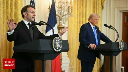 Macron catre Trump: Incepe razboi comercial cu China, nu cu noi