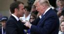 Momentul Macron-Trump care s-a viralizat. Ce i-a facut presedintele francez liderului de la Casa Alba. VIDEO