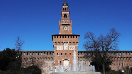 Tuneluri misterioase care au fost schitate de Leonardo da Vinci in 1400, descoperite sub Castelul Sforza din Milano