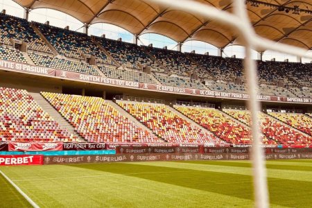 Rapid a modificat Arena Nationala: Astazi, aici e Giulesti » Cum arata stadionul inainte de <span style='background:#EDF514'>MECIU</span>l cu FCSB