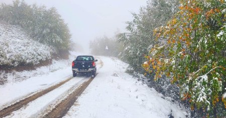 Nu am scapat de iarna. Se anunta viscol si ninsori abundente in martie