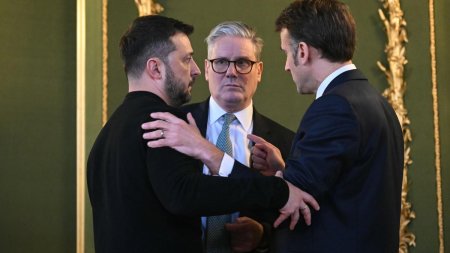 Macron si Starmer nu-l mai lasa singur pe Zelenski la Trump. Cei trei ar putea merge in curand la Casa Alba