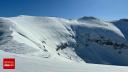 Salvamont Brasov: O avalansa de placa s-a declansat in Muntii Bucegi. Riscul de producere a acestora in masiv este crescut