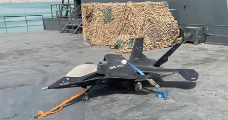 Iranul prezinta noile drone stealth JAS 313. O versiune este asemanatoare unui avion de lupta minuscul