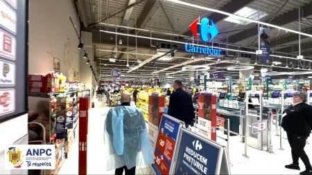 Faina din <span style='background:#EDF514'>CARREFOUR</span> cantareste mai putin decat scrie pe pachet. ANPC a dat amenzi intr-un supermarket din Bucuresti