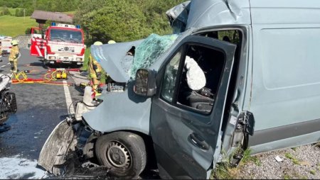 Sofer roman vinovat de un accident cu doi morti, unul tot roman, condamnat cu suspendare, in Austria: Atunci m-am trezit