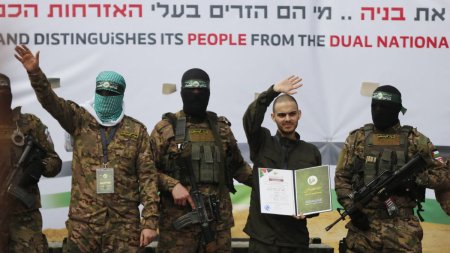 Hamas anunta ca va elibera ostatici doar cu un acord permanent de incetare a focului