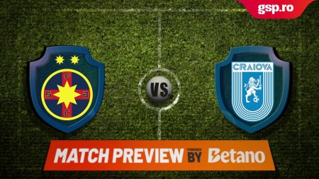 Match Preview <span style='background:#EDF514'>FCSB</span> - Universitatea Craiova » Cine castiga intra in play-off de pe primul loc!