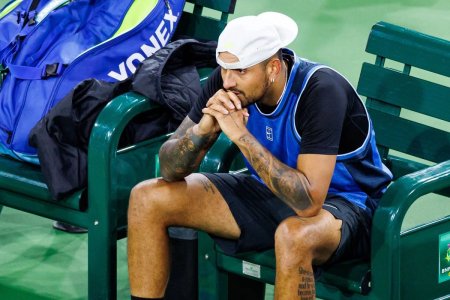 <span style='background:#EDF514'>NICK KYRGIOS</span>, in lacrimi! Australianul a fost nevoit sa abandoneze in primul tur la Indian Wells: Una din cele mai mari provocari ale vietii