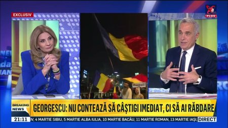 Ratingul lui Calin Georgescu a obosit pe <span style='background:#EDF514'>REALITATEA PLUS</span>. Televiziunea a pierdut telespectatori in primele doua luni ale anului 