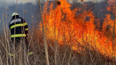 MApN a trimis o aeronava <span style='background:#EDF514'>SPARTA</span>n sa arunce mii de litri de apa deasupra incendiilor din Caras-Severin