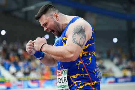 <span style='background:#EDF514'>MEDALIE DE AUR</span> pentru Romania la Campionatele Europene de atletism in sala