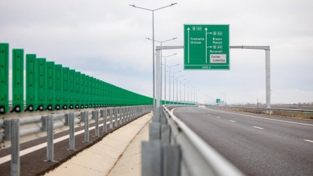 Ultimul lot din A0 Sud e aproape gata. Cand se va putea circula pe autostrada de la Constanta la Pitesti