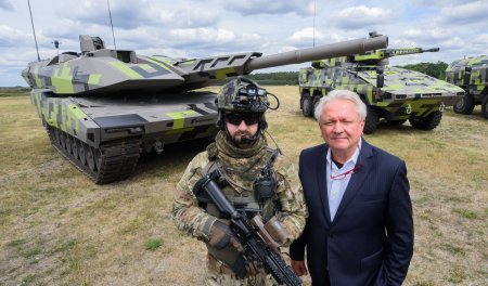 Cine este Armin <span style='background:#EDF514'>PAPP</span>erger, seful Rheinmetall si unul dintre cei mai puternici executivi germani, care e hotarat sa reinarmeze Europa. Actiunile Rheinmetall au explodat cu peste 140% de la victoria lui Trump