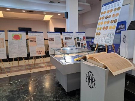 Expozitia 'Tezaurul de aur al Bancii Nationale a Romaniei trimis la Moscova si niciodata returnat - o creanta mai veche de un secol', organizata la Pitesti